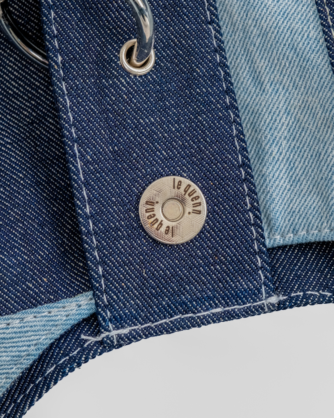 ILLY denim bag patchwork