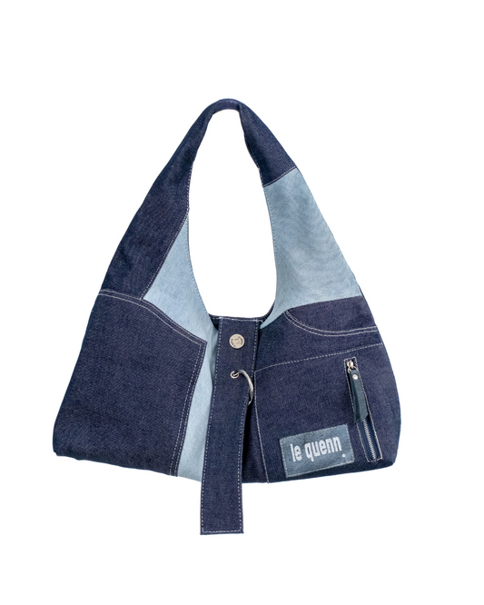 ILLY denim bag patchwork