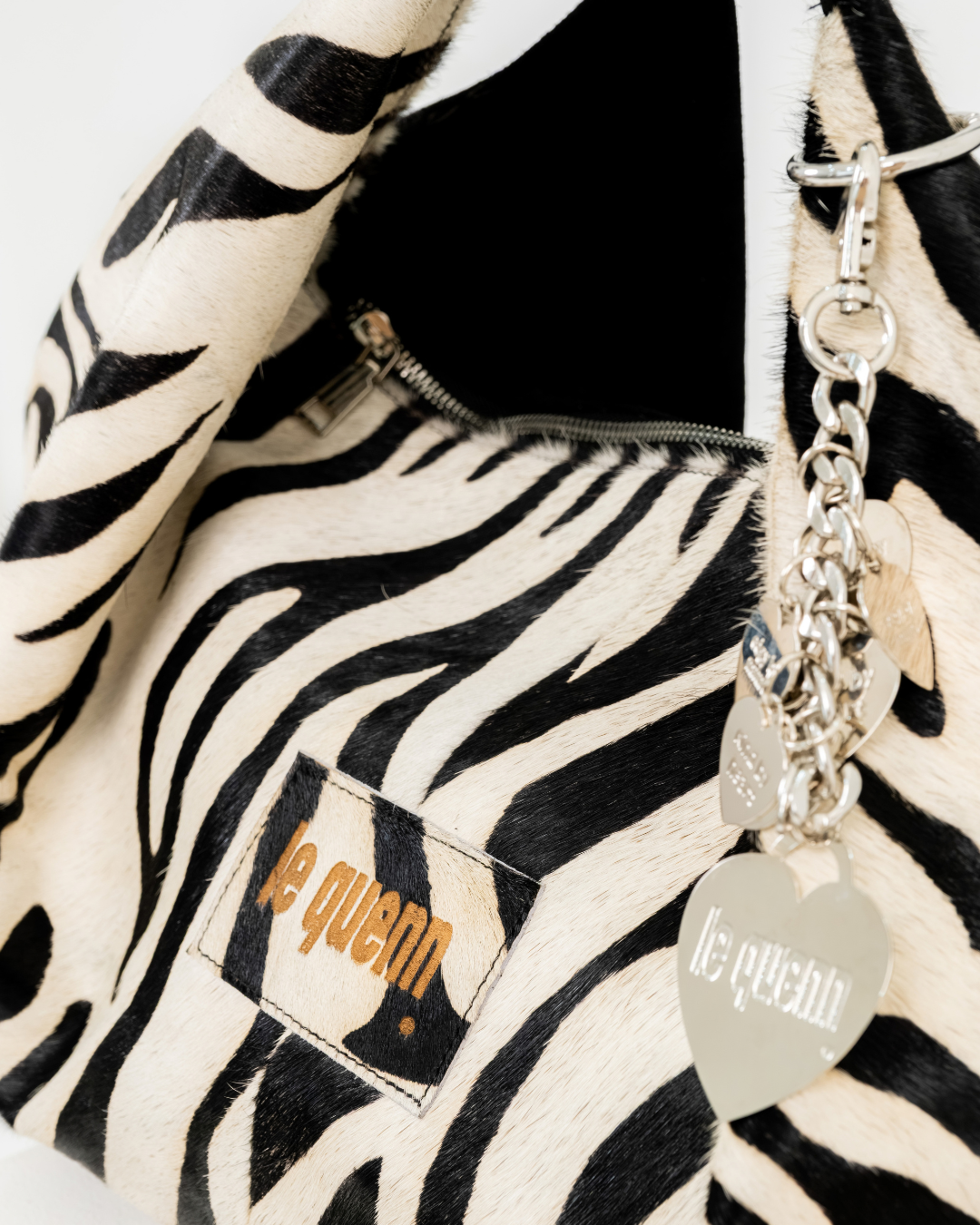 the kind heart bag — zebra