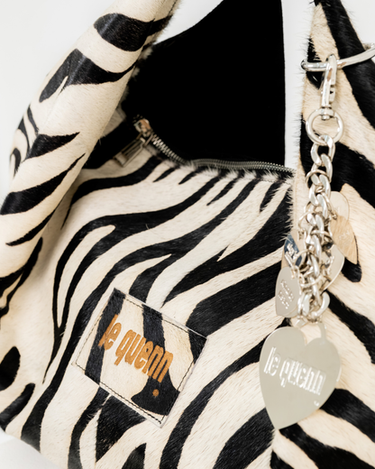 the kind heart bag — zebra