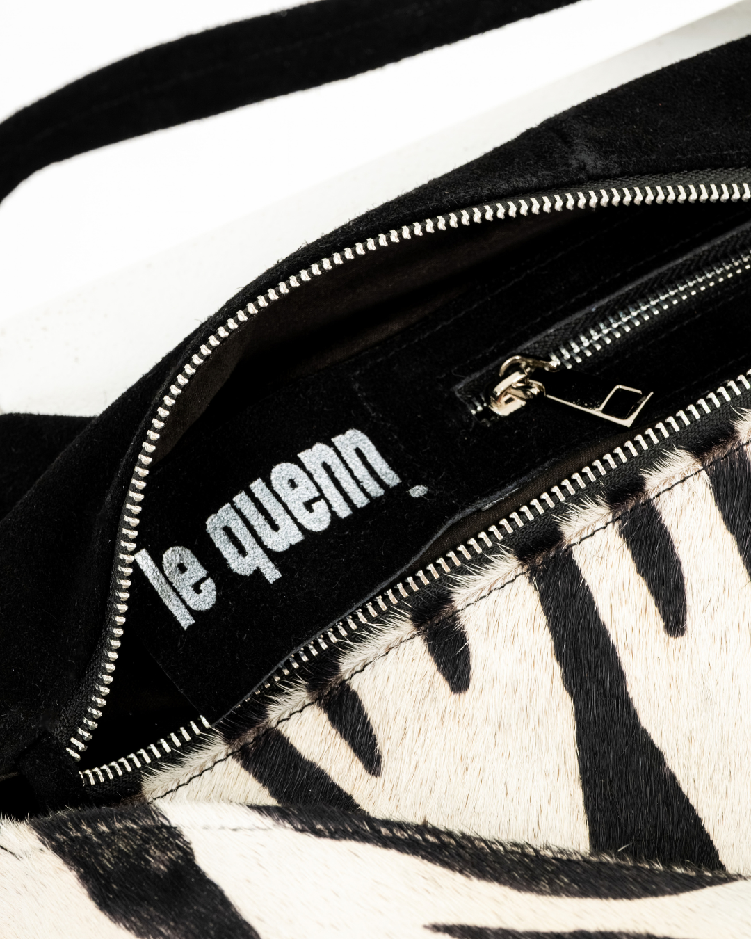 the kind heart bag — zebra