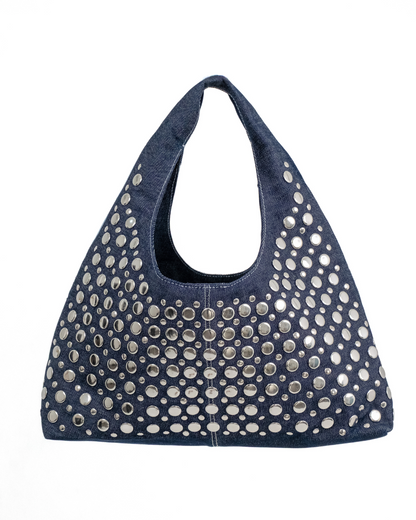 ILLY denim bag patchwork